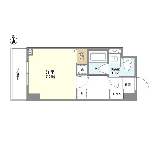 【間取り】 | Ｌ・ＢＡＳＥ押上Ｎｏｒｔｈ