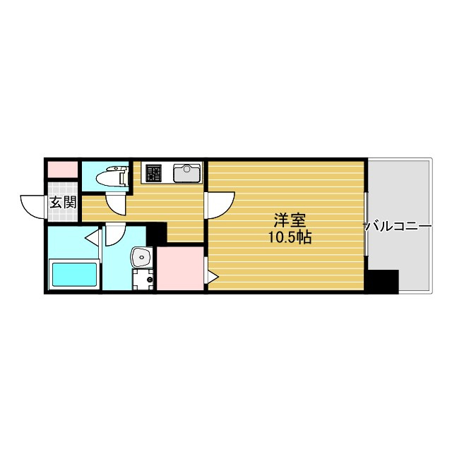 TMK江坂の間取り