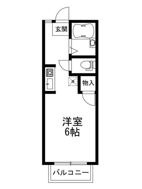 パームハイツの間取り