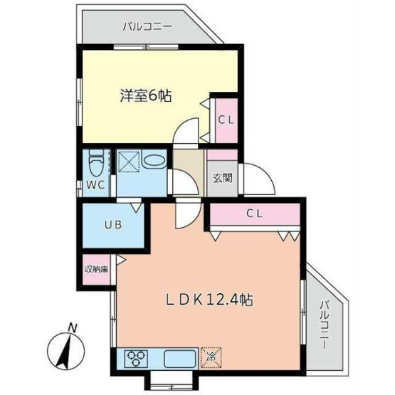 【間取り】 | ハイライフ石上
