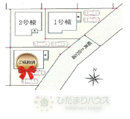 野田市清水公園東2丁目　新築戸建　2号棟のその他|2号棟　接道：東側6m公道