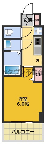 【間取り】 | ディアレイシャス今池 | 間取りです。