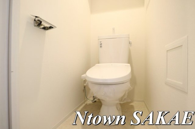 【トイレ】 | ディアレイシャス今池 | 清潔感のあるトイレです