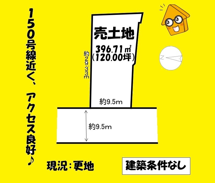 売地の土地図