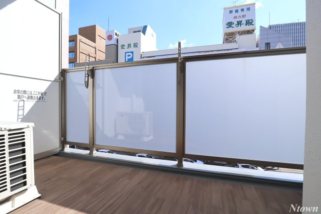 【バルコニー】 | ディアレイシャス名古屋ステーション | 陽当たり良好なバルコニーです