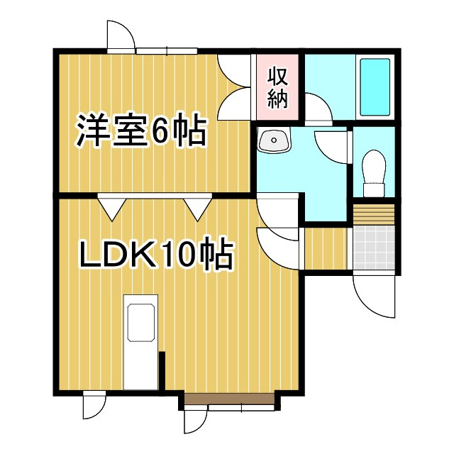 レガーロの間取り