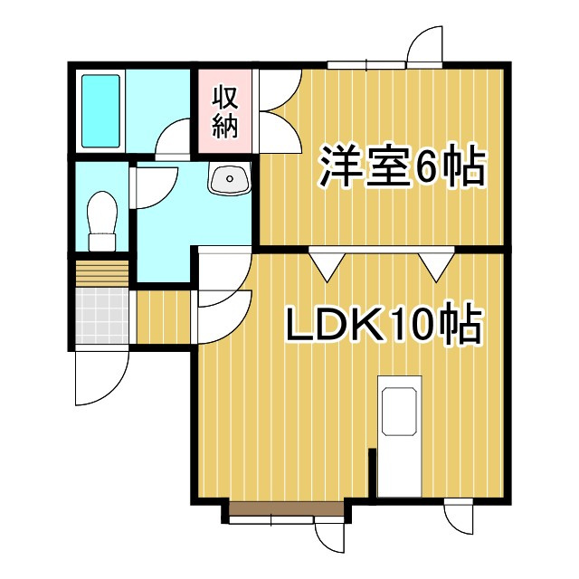 レガーロの間取り