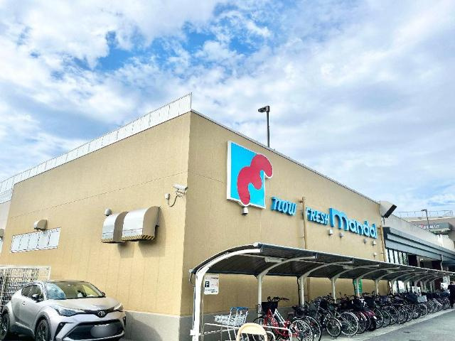【周辺】 | ルキアスＦ | 万代堺土師店まで830ｍ