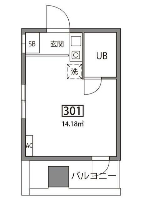 グランバリュー渋谷本町の間取り