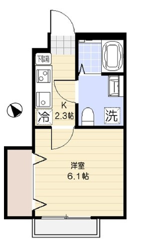 ＣＲＡＳＴＩＮＥ稲城の間取り