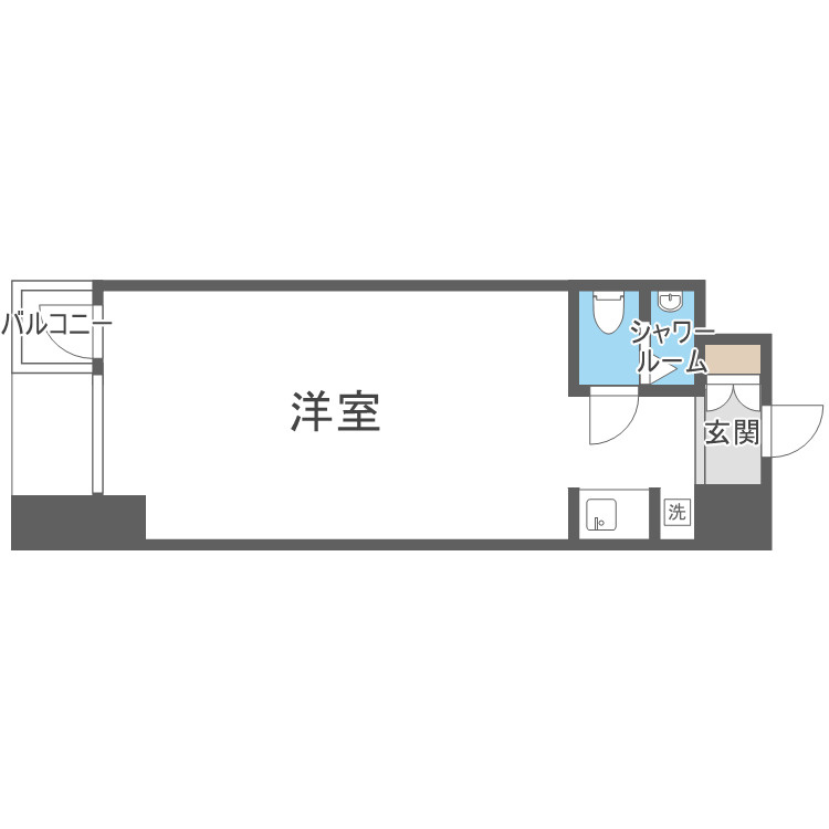 エクセレント中道の間取り