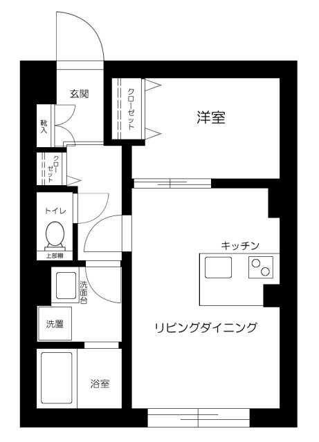 ＥＳ－Ｇｒａｎｄｅ東中野の間取り