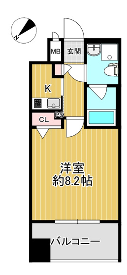 【間取り】 | エフパルク県庁前