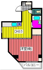 モンターニュ駒込の間取り