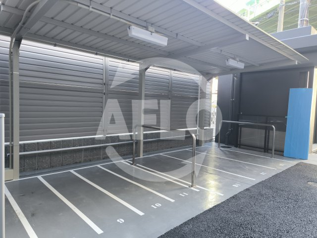 ジオエント福島野田レジデンスのその他共用部分|ジオエント福島野田レジデンス　バイク置き場