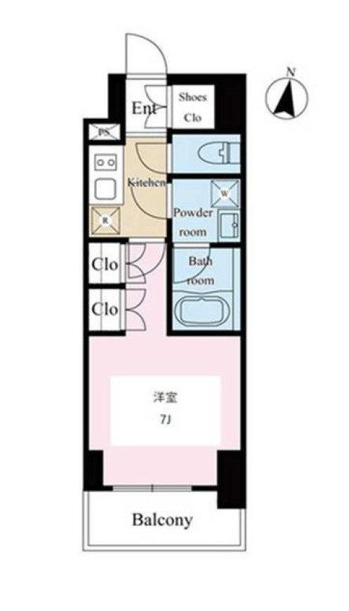 テラス文京本郷の間取り