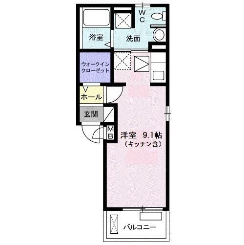 エクセレント　グローブⅡの間取り
