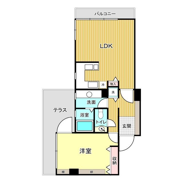 アーバン駒沢の間取り