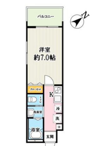 【間取り】 | (仮称)キャメル草加谷塚2丁目A棟