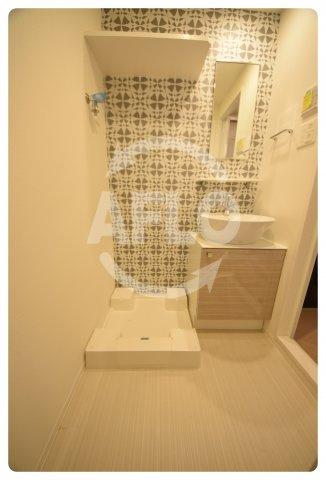 エスリード大阪上本町グリーズの洗面所|エスリード大阪上本町グリーズ　洗面脱衣所