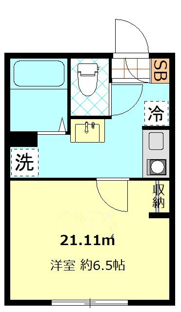 レクラン川崎の間取り|間取りです。