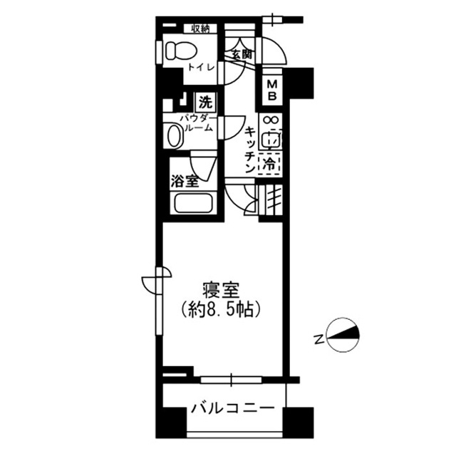 レジディア四谷三丁目の間取り|レジディア四谷三丁目
