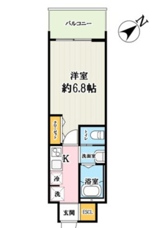 【間取り】 | (仮称)キャメル草加谷塚2丁目A棟