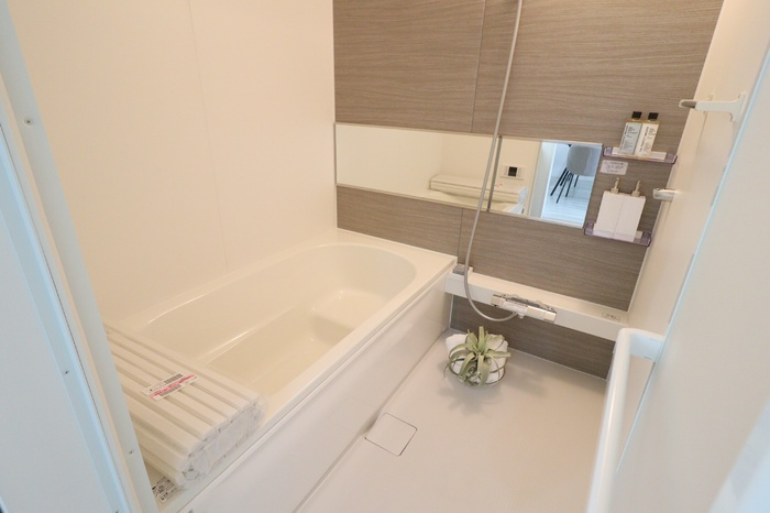 セレウィータ栄町の浴室|1坪タイプユニットバス（モデルルーム仕様）