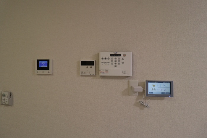D-Invest栄町のセキュリティ|ALSOKホームセキュリティ標準、カラーモニター付インターホン（オートロック仕様）