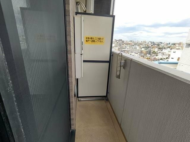 エクセリア茗荷谷のバルコニー