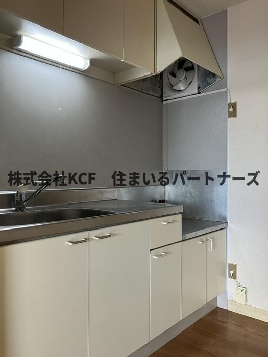 ベルテック上津のキッチン|コンパクトなキッチンで掃除もラクラク