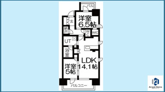 【間取り】 | プラウド高岳カームコート
