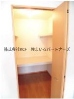 ペイサージュ上津の収納|収納があります