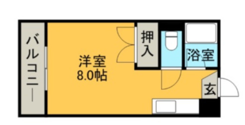 PLEAST久留米大前Ⅱの間取り