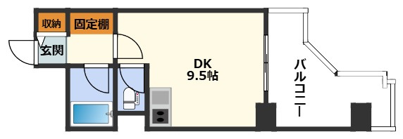 ルモン中津の間取り|外観もきれいです
