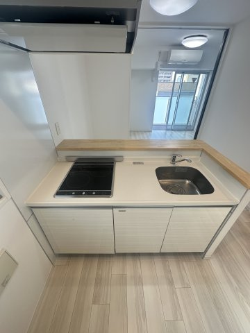 大阪市中央区玉造１丁目の賃貸マンションのキッチン