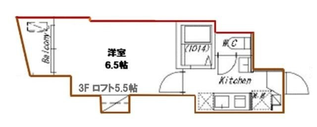 ヴァン・フローラの間取り|間取りです。