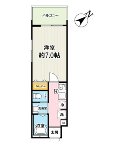 【間取り】 | (仮称)キャメル草加谷塚2丁目A棟