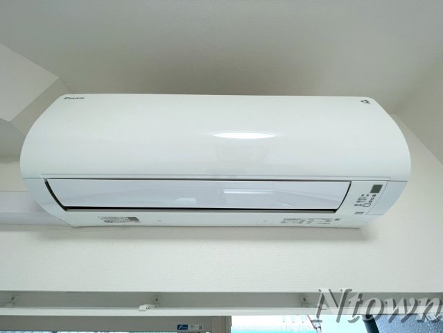 【設備】 | ディアレイシャス名古屋太閤通Ⅱ | エアコンです