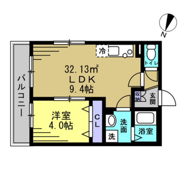 KAIROSの間取り
