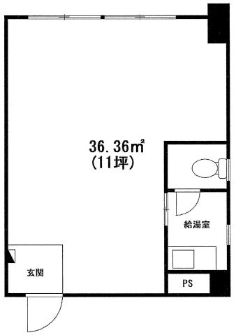溝呂木第二ビルの間取り