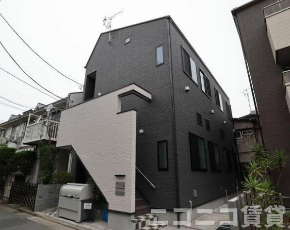 板橋区弥生町のアパートの外観