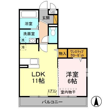 【間取り】 | サンシャイン Ⅱ
