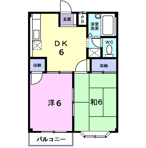 【間取り】 | エルディムＴ．Ｋ赤石