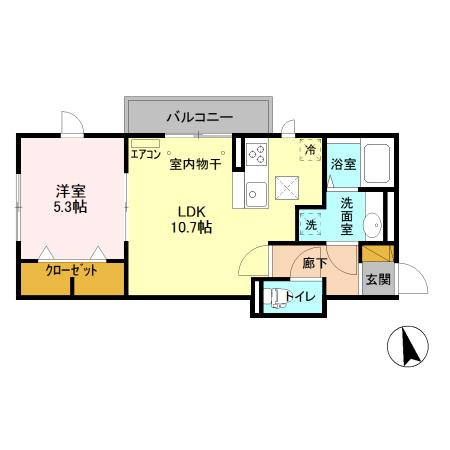 【間取り】 | AXIS松戸