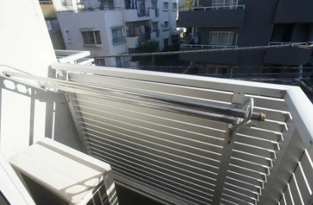 中野区東中野４丁目の賃貸マンションのバルコニー