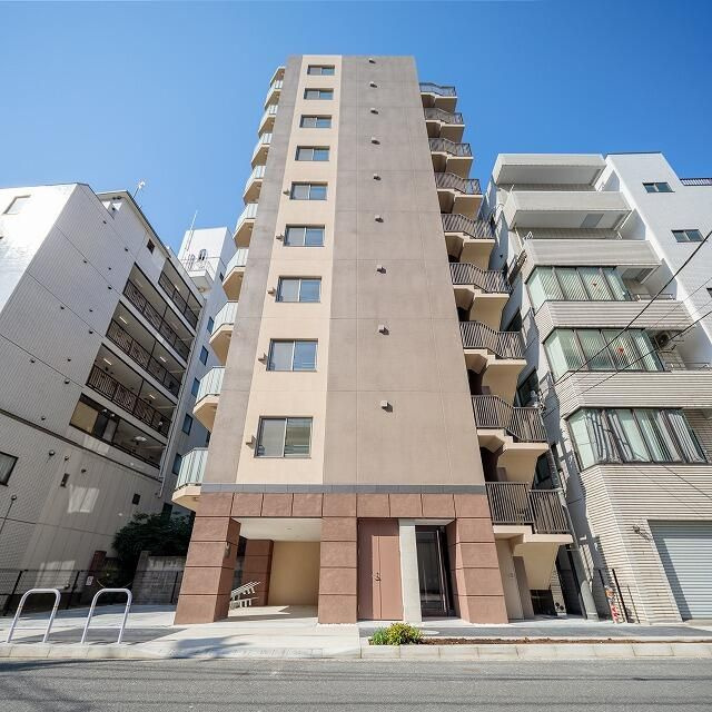 GLANZ門前仲町のエントランス