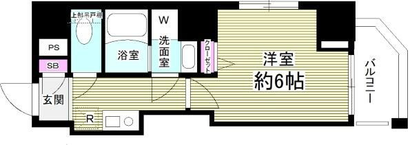 GLANZ門前仲町の間取り