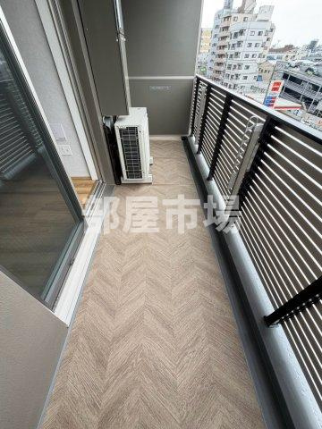 リテラス南千住サウスのバルコニー