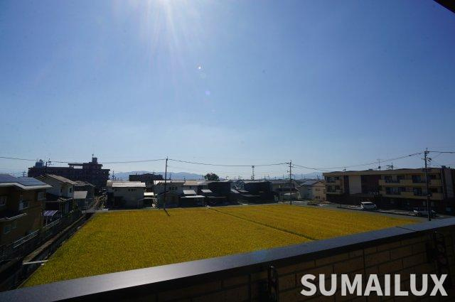熊本市南区御幸笛田３丁目のアパートの展望
